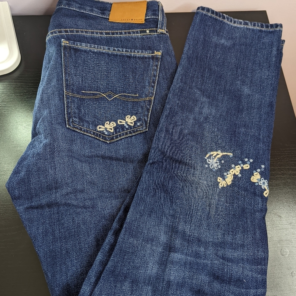 Lucky Brand Jeans Sienna Slim Boyfriend Size 26